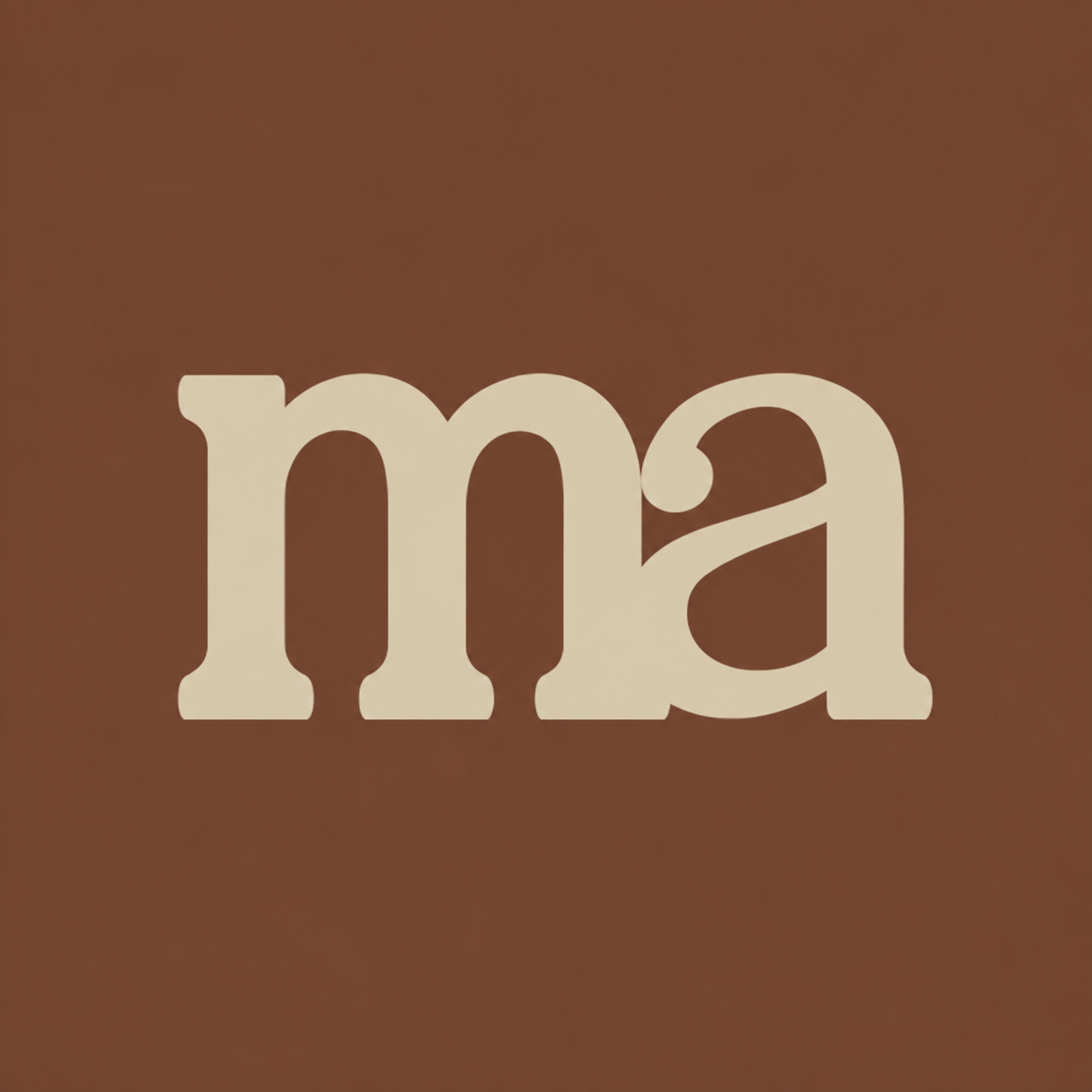 MateArte symbol on a leather-colored background